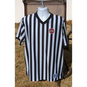 IAABO‎ Basketball Jersey Referee Shirt Honig Whistle Stop Men Size XXL Vintage